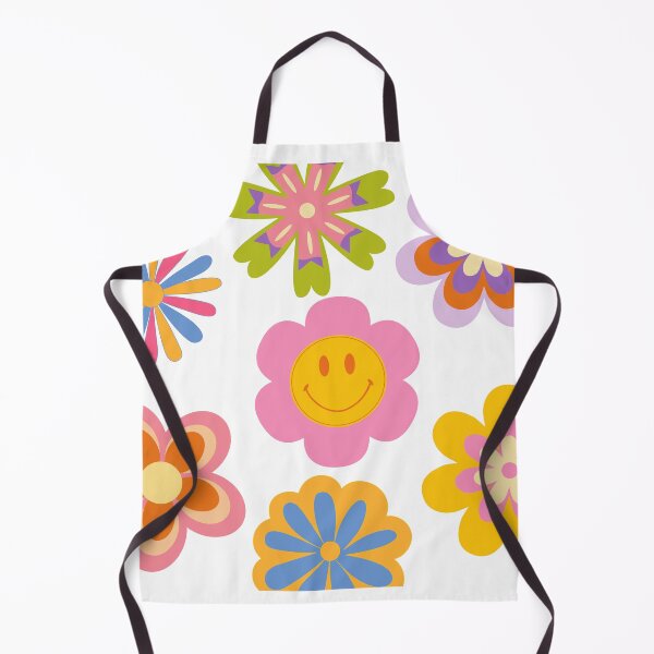 Item preview, Cheerful colorful flowers designed and sold by RetroNibylander.