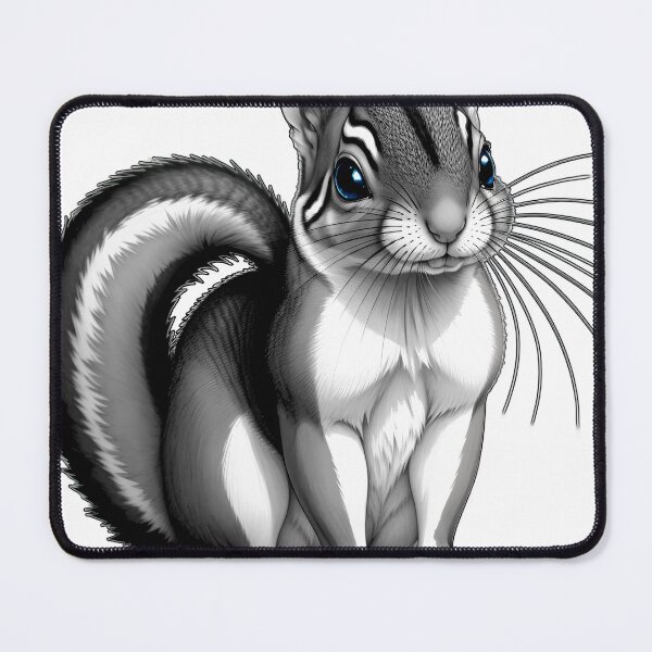 Item preview, Monotone cute squirrel designed and sold by Animal-Avenue.