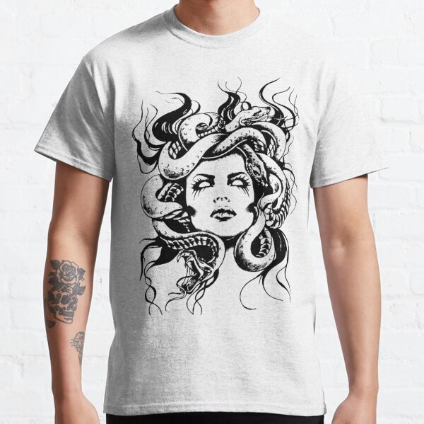 medusa head tshirt