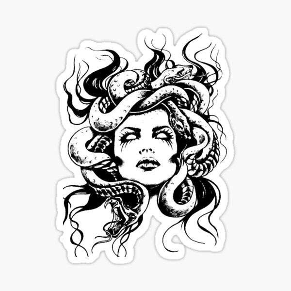 Vista previa del artículo con la obra «Medusa», diseñado y vendido por uway.