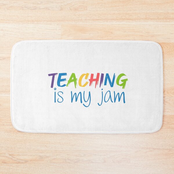 Artikelvorschau, Teaching is My Jam | Teacher | Teachers | School entworfen und verkauft von ShoniwDesigns.
