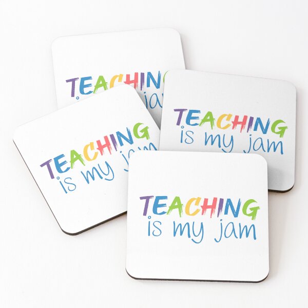 Artikelvorschau, Teaching is My Jam | Teacher | Teachers | School entworfen und verkauft von ShoniwDesigns.