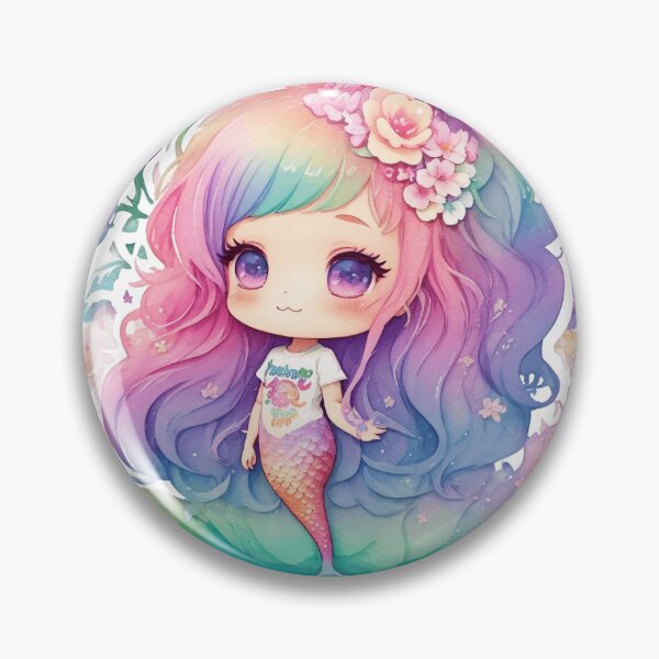 Item preview, Dreamy Pastel Mermaid Sticker designed and sold by jmccur.
