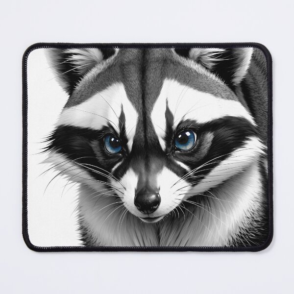 Item preview, Monotone raccoon designed and sold by Animal-Avenue.