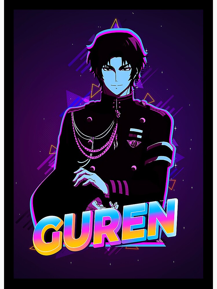 Guren Ichinose Wallpaper #1 Art Board Print for Sale by Rk4shop