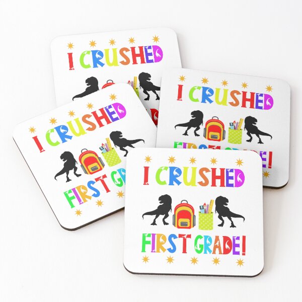 Item preview, I crushed first grade!  designed and sold by TJHstudio.