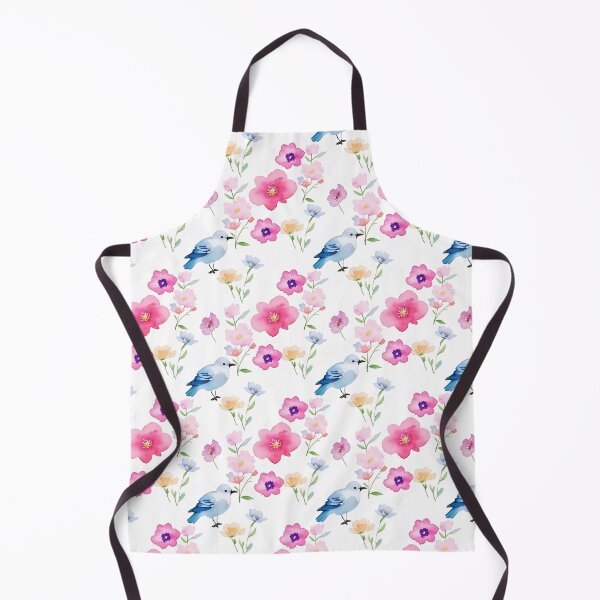 Item preview, Bird with flower seamless pattern watercolor designed and sold by Jayjaynaenae.