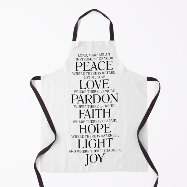 Item preview, Prayer of St.Francis - An instrument of your peace 2 - Minimal, Typewriter Print - Motivational Poem designed and sold by Studio Grafiikka.