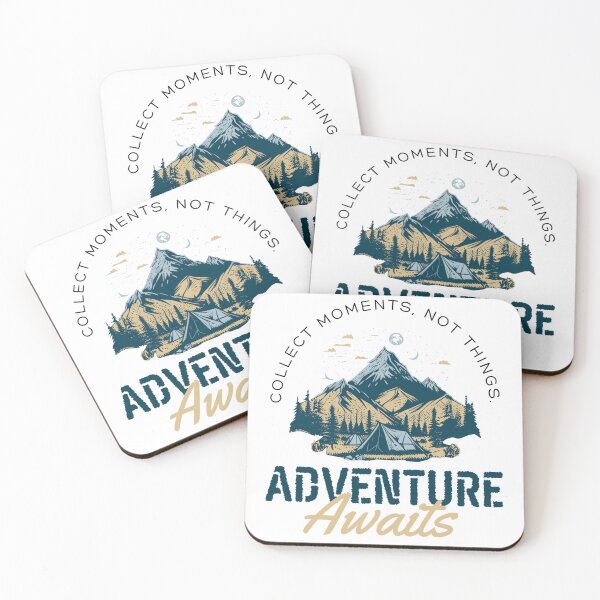 Item preview, Collect Moments Not Things Travel Saying designed and sold by missdebi27.