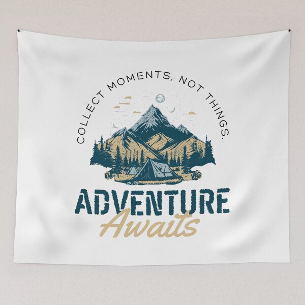Item preview, Collect Moments Not Things Travel Saying designed and sold by missdebi27.