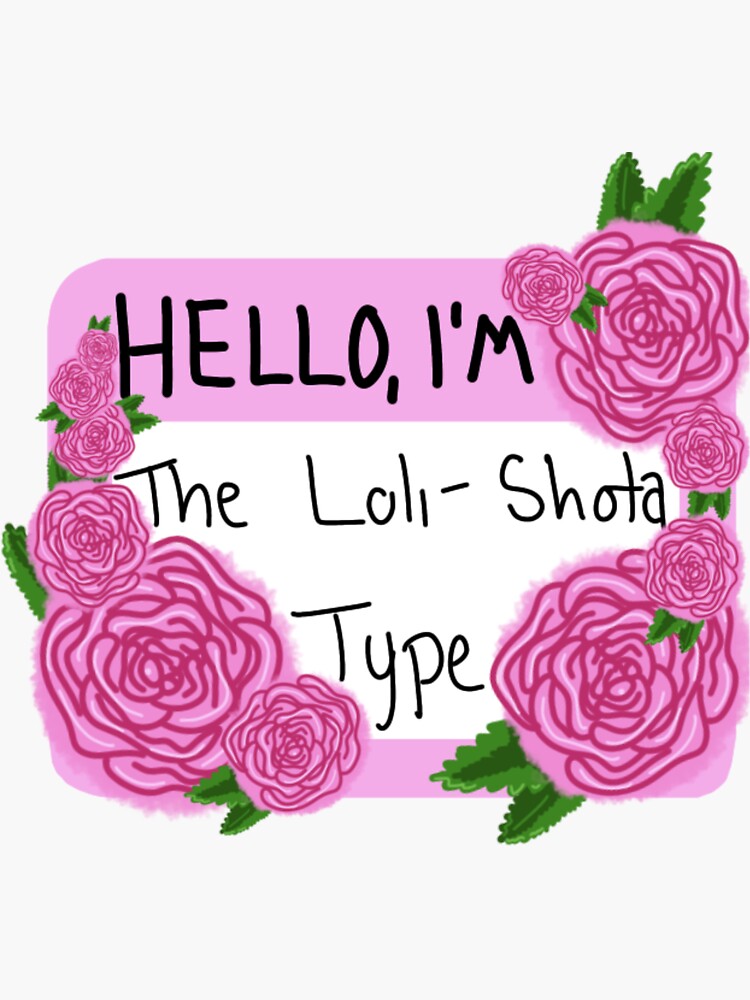 lolishota.net  Sticker for Sale by Phoebe Brown | Redbubble