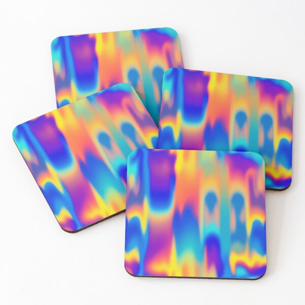Item preview, Abstract Neon Colorful Waterfall designed and sold by calibrit.