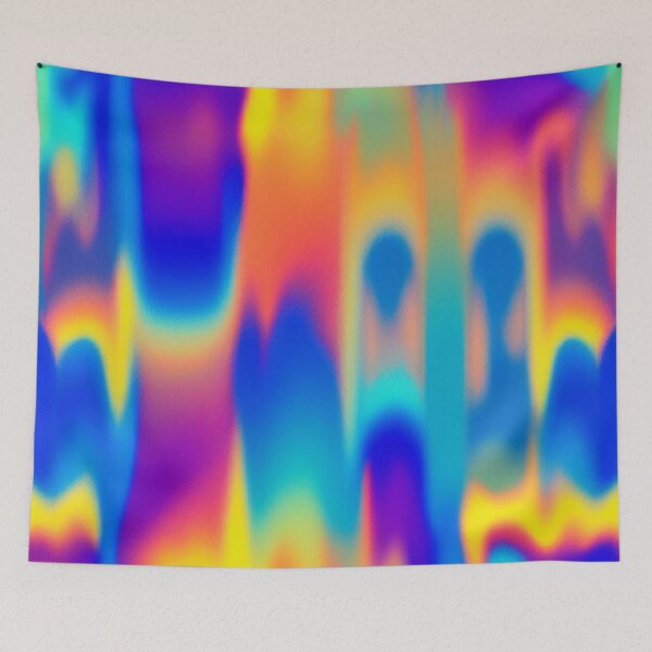 Item preview, Abstract Neon Colorful Waterfall designed and sold by calibrit.