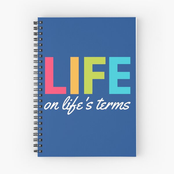 Item preview, Life On Lifes Terms designed and sold by SoberTeeCo.