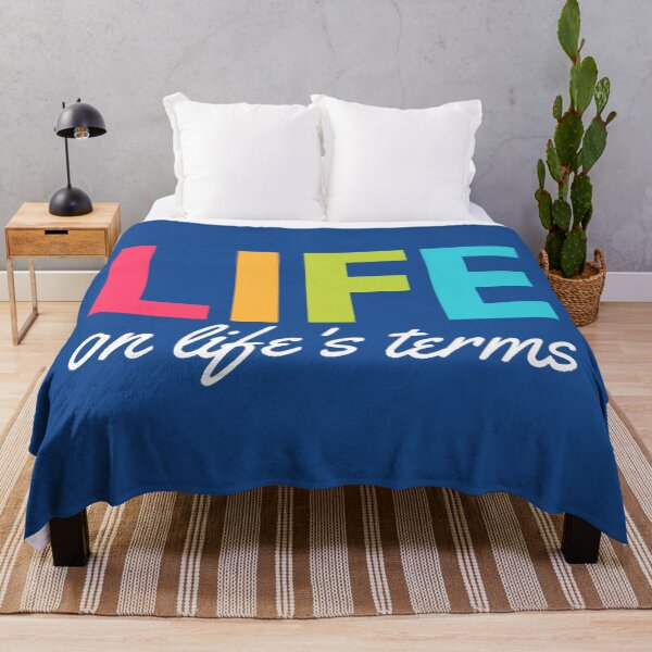 Item preview, Life On Lifes Terms designed and sold by SoberTeeCo.