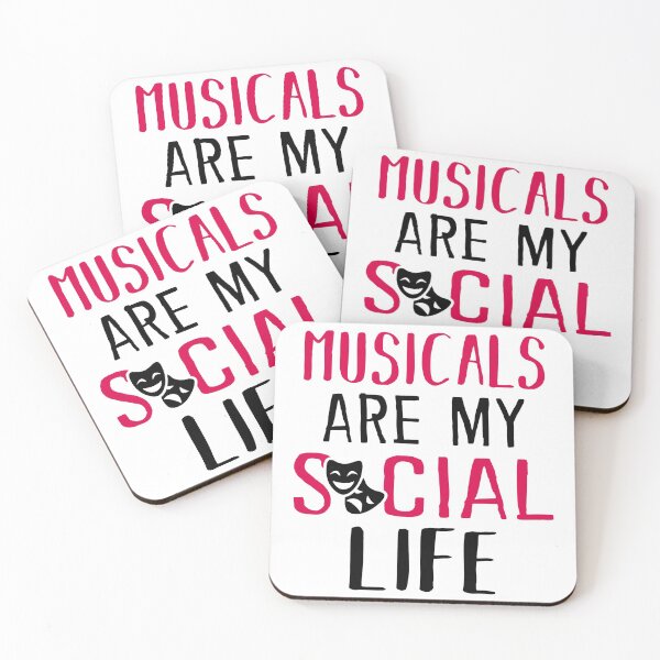 Item preview, Musicals Are My Social Life designed and sold by KsuAnn.