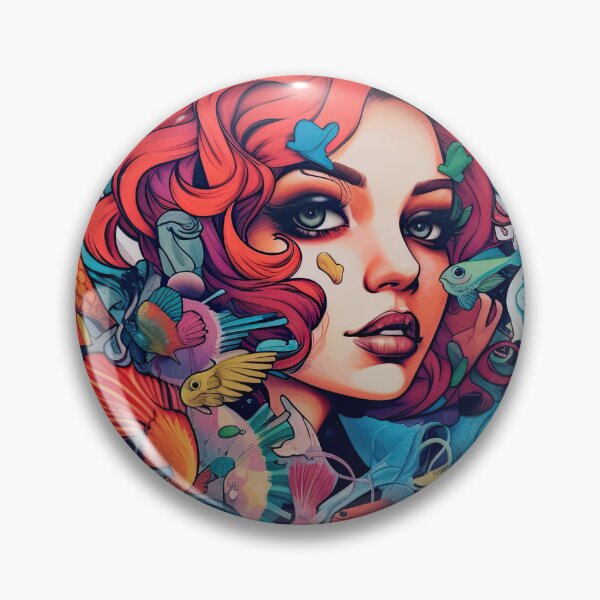 Item preview, Girl with fish designed and sold by abmkf.