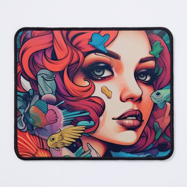 Item preview, Girl with fish designed and sold by abmkf.