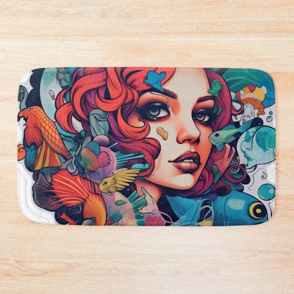 Item preview, Girl with fish designed and sold by abmkf.