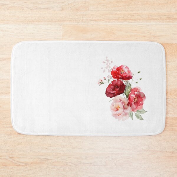 Item preview, Wild Roses Red Pink Watercolor designed and sold by junkydotcom.