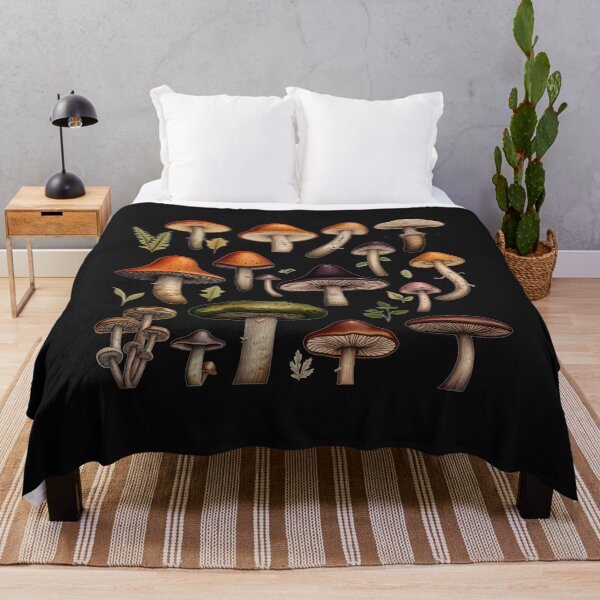 Item preview, botanical mushroom specimens designed and sold by ParadisePalace.