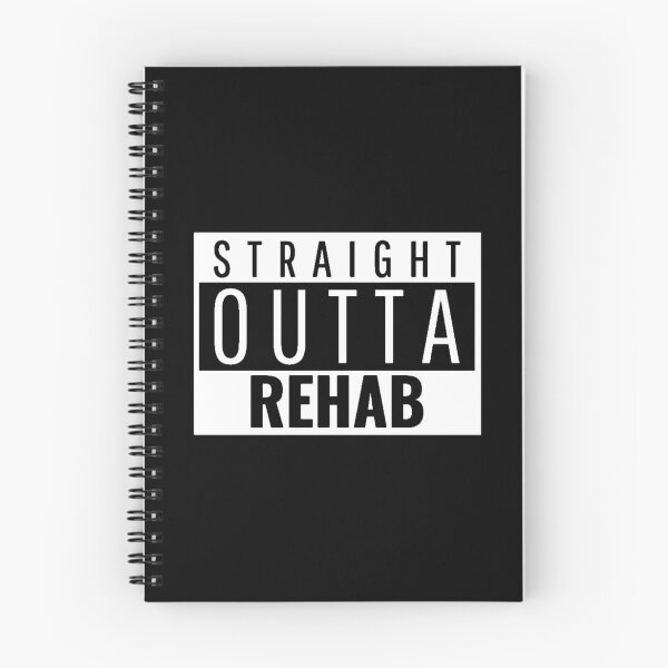 Item preview, Straight Outta Rehab designed and sold by SoberTeeCo.
