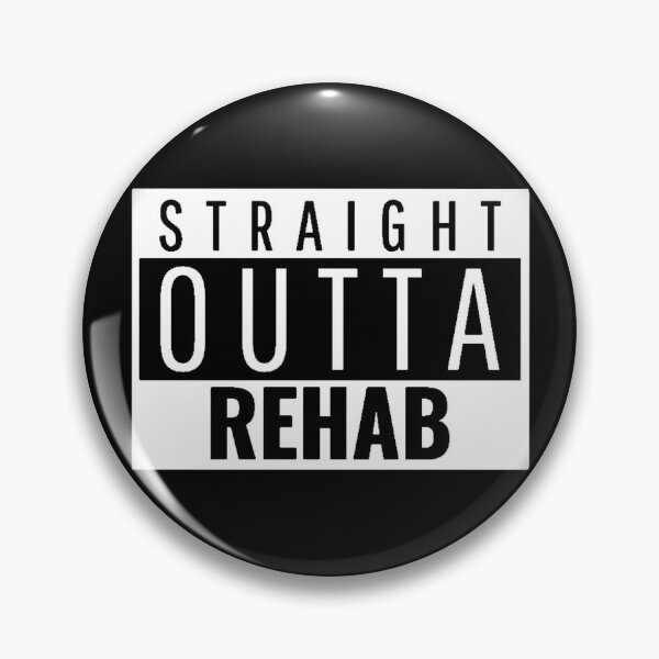 Item preview, Straight Outta Rehab designed and sold by SoberTeeCo.