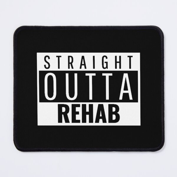 Item preview, Straight Outta Rehab designed and sold by SoberTeeCo.
