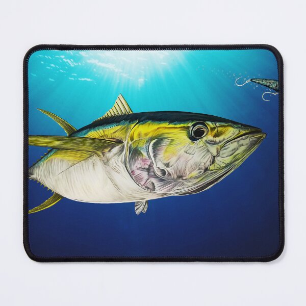 Item preview, Yellowfin tuna and stick bait designed and sold by Paul Kyriakides.