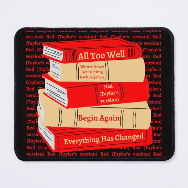 Item preview, Red (Taylor's Version) book stack designed and sold by broadwaygirl142.