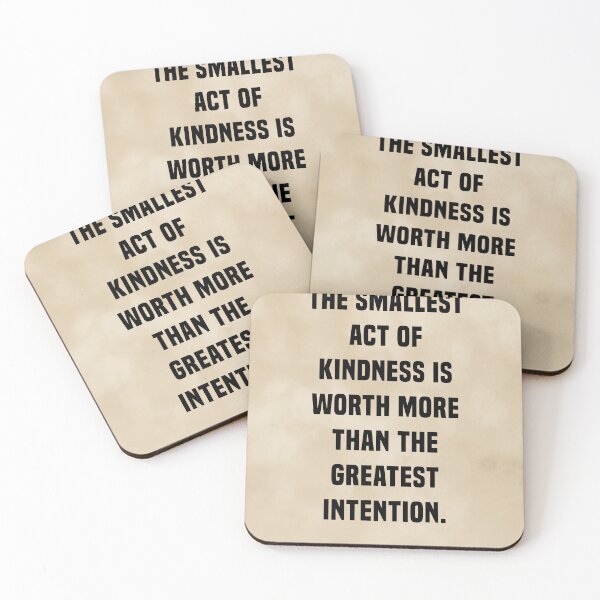 Item preview, The Smallest Act Of Kindness Is Worth More, Kahlil Gibran Quote, Literary Typography Print, Vintage designed and sold by Studio Grafiikka.