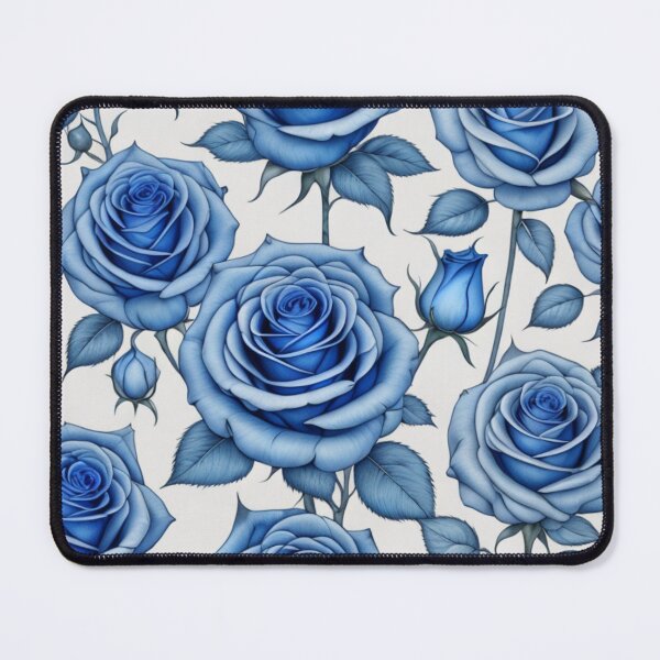 Item preview, "Hand Drawn" Blue Roses designed and sold by Sun-Soles.