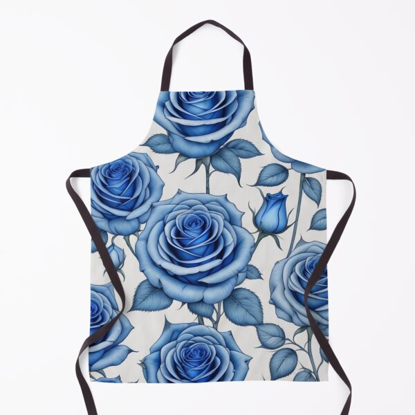 Item preview, "Hand Drawn" Blue Roses designed and sold by Sun-Soles.