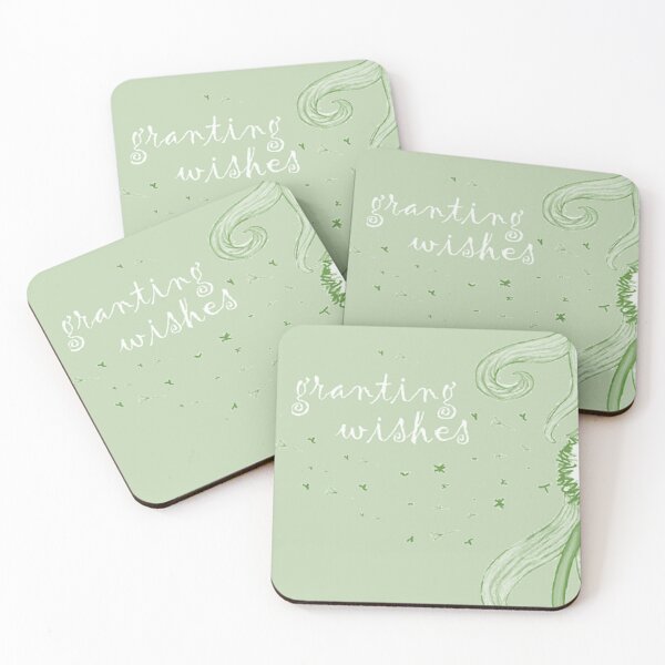 Item preview, Granting Wishes - Light Green.  designed and sold by MyBottomShelf.