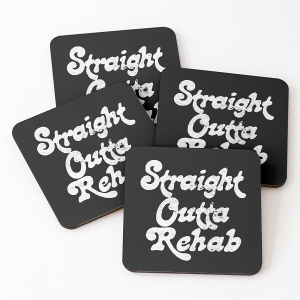 Item preview, Straight Outta Rehab designed and sold by SoberTeeCo.