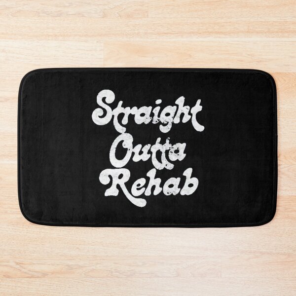 Item preview, Straight Outta Rehab designed and sold by SoberTeeCo.