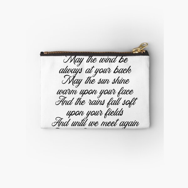 Item preview, Irish Blessing - May the road rise up to meet you 2 - Celtic, Gaelic Prayer - Minimal, Typewriter designed and sold by Studio Grafiikka.