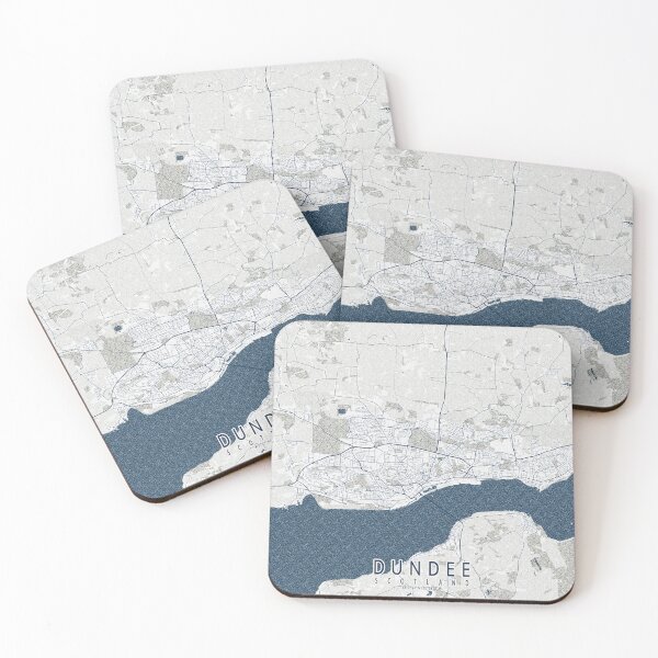 Item preview, Dundee City Map of Scotland, UK - Coastal designed and sold by deMAP.