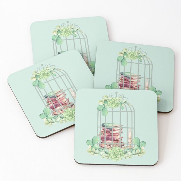 Item preview, Succulents and Books  designed and sold by ValsCrazyCats.