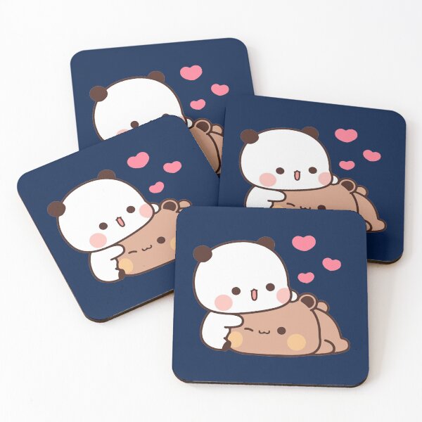 Item preview, Panda And Brownie Bear CoupleActive  designed and sold by ramondudlew.