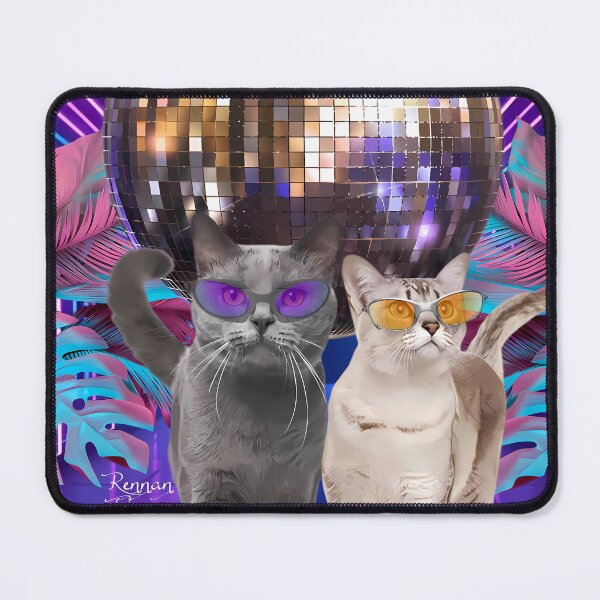 Item preview, Cats in the disco. designed and sold by Rennantavares.