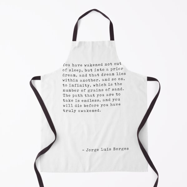 Item preview, Jorge Luis Borges Quote - Dream within a dream - Awakening - Minimal, Typewriter Print - Literature  designed and sold by Studio Grafiikka.