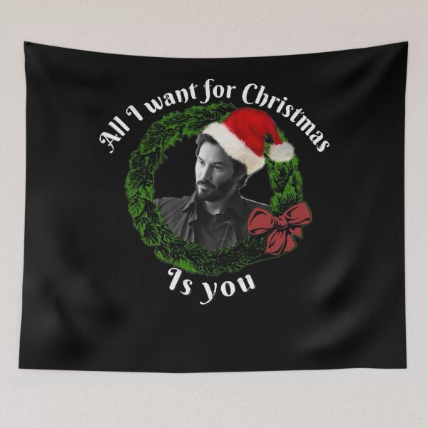 Item preview, Christmas keanu designed and sold by ArtClothesNosed.