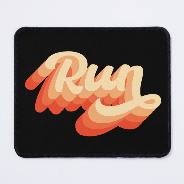 Item preview, Retro Run Stciker designed and sold by Ezra Arendse.