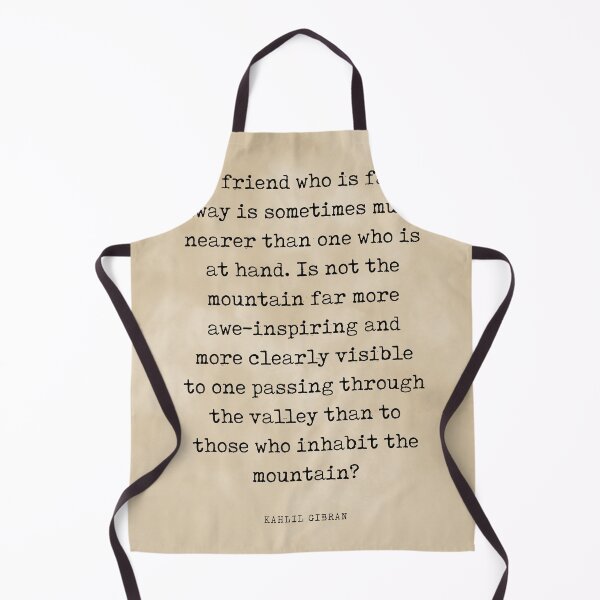 Item preview, A friend who is far away - Kahlil Gibran Quote - Literature - Typewriter Print - Vintage designed and sold by Studio Grafiikka.