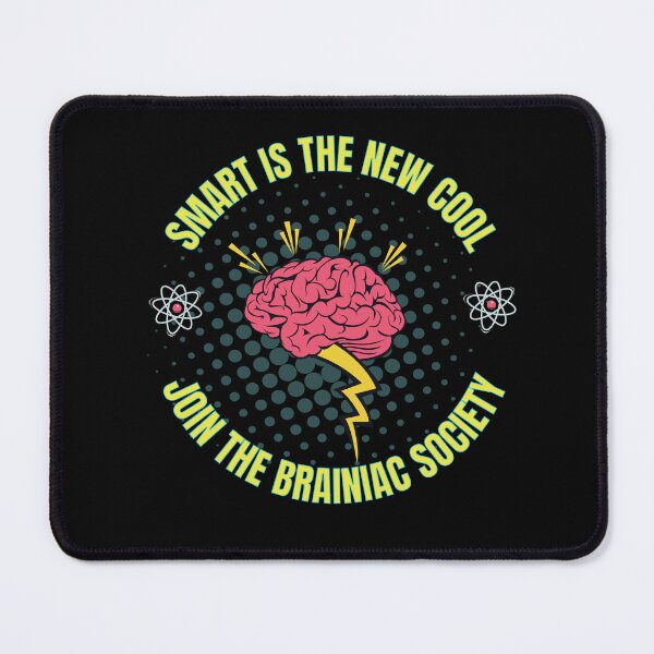 Item preview, Smart is The New Cool Join The Brainiac Society designed and sold by BeansHotTees.