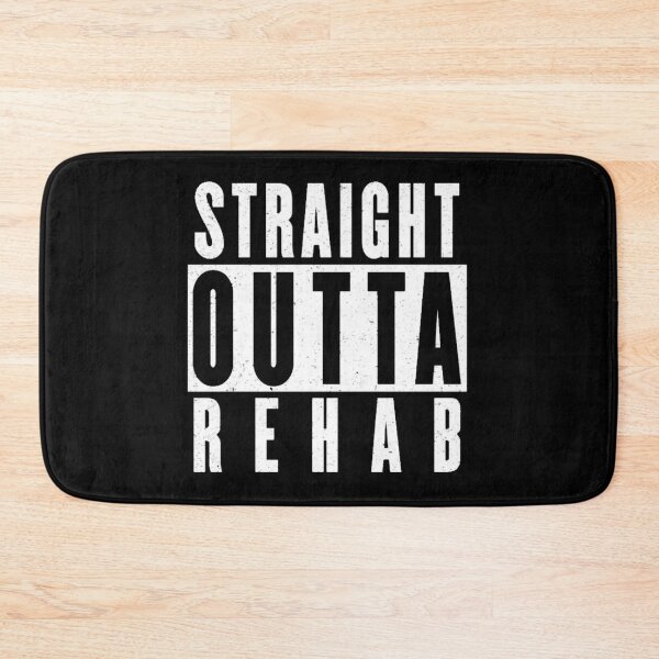 Item preview, Straight Outta Rehab designed and sold by SoberTeeCo.