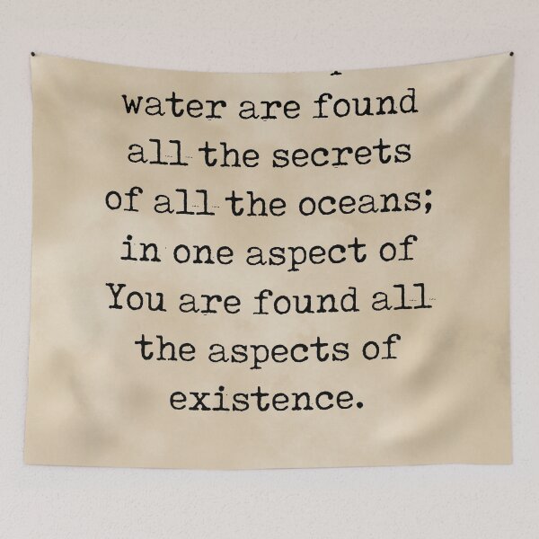 Item preview, One drop of water - Kahlil Gibran Quote - Literature - Typewriter Print 1 - Vintage designed and sold by Studio Grafiikka.