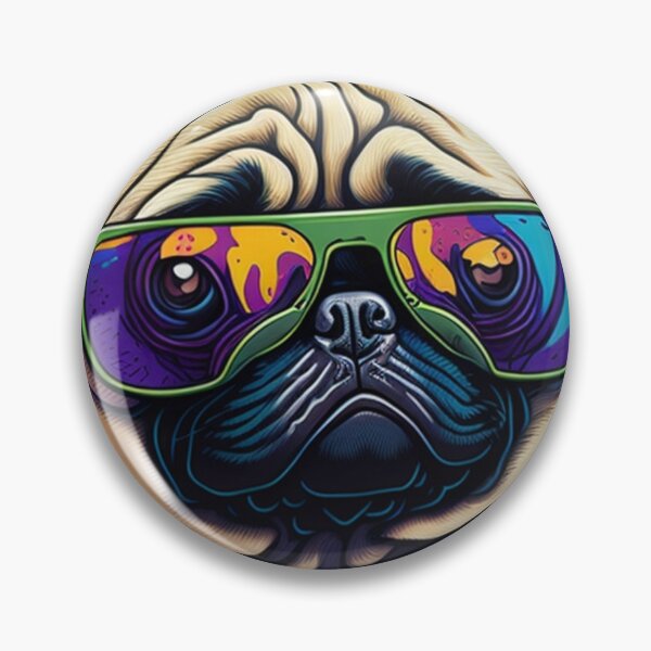 Item preview, What Me? No Never, I'm Just chillin like a pug designed and sold by LivingItFunky.