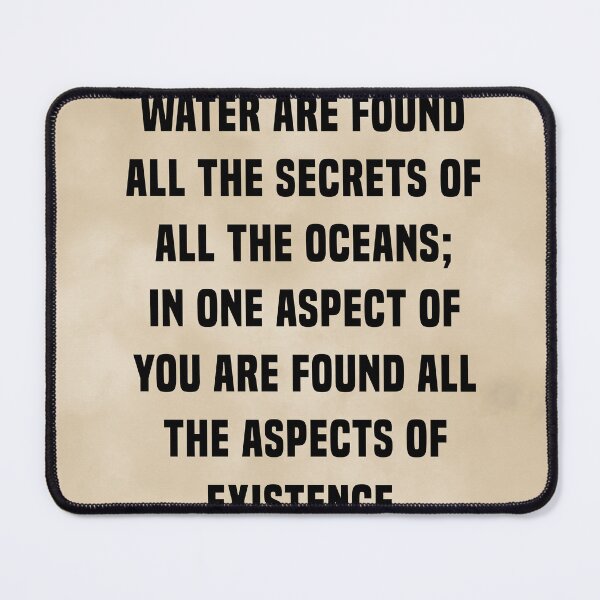 Item preview, One drop of water - Kahlil Gibran Quote - Literature - Typography Print 1 - Vintage designed and sold by Studio Grafiikka.